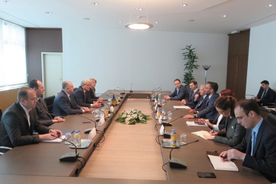 Members of the Collegium of the House of Representatives and the House of Peoples talked with delegation of the Committee for Foreign Affairs of the Chamber of Deputies of Italian Parliament 